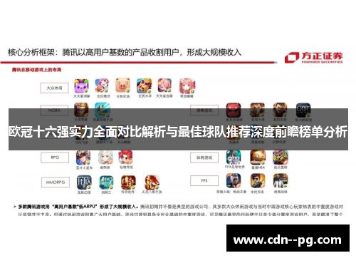 欧冠十六强实力全面对比解析与最佳球队推荐深度前瞻榜单分析